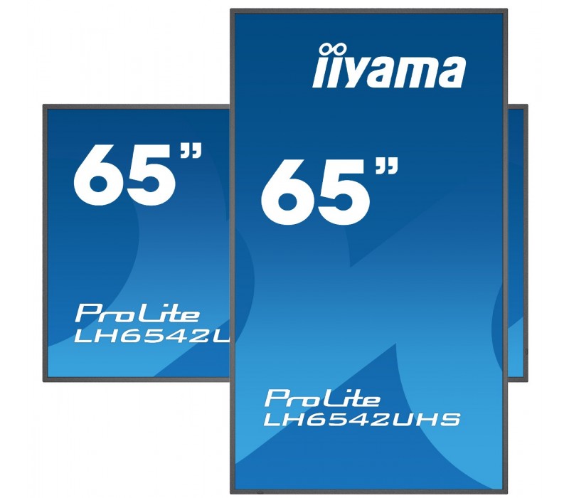 Monitor DigitalSignage iiyama LH6542UHS-B1 65" 4K UHD iisignage Android slot Intel® SDM