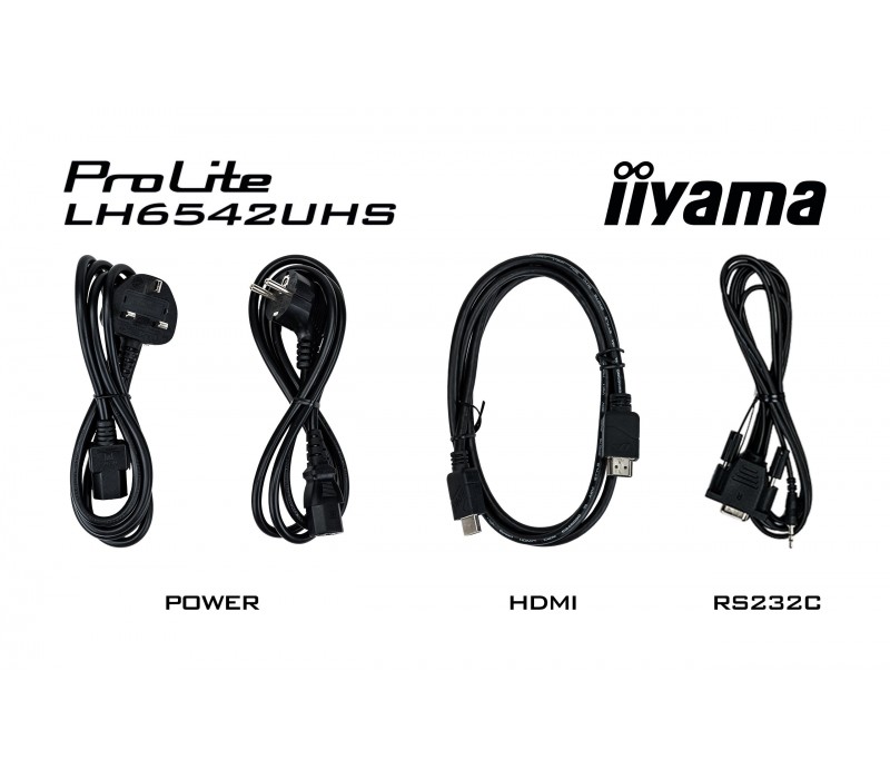 Monitor DigitalSignage iiyama LH6542UHS-B1 65" 4K UHD iisignage Android slot Intel® SDM