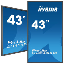 Monitor DigitalSignage iiyama ProLite LH4342UHS-B1 43", 4K, 18/7, Android, Intel® SDM
