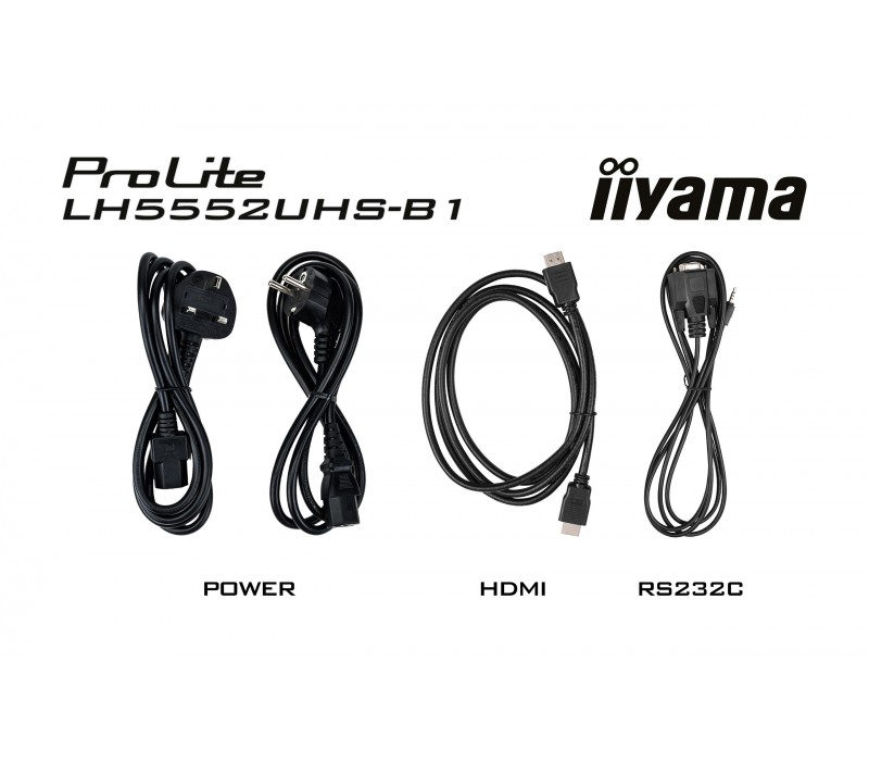 Monitor iiyama ProLite LH5552UHS-B1 55" VA 4K UHD, Digital Signage, 24/7, Intel SDM, Android