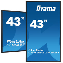 Monitor iiyama ProLite LH4352UHS-B1 43" IPS 4K UHD, Digital Signage, 24/7, Intel SDM, Android