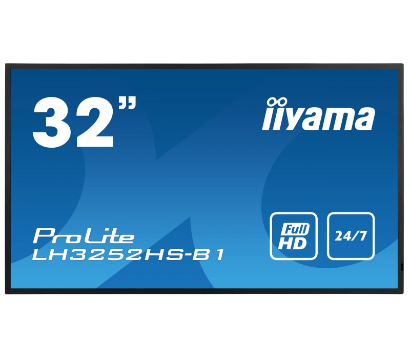 Monitor iiyama ProLite LH3252HS-B1 32" IPS FHD, Digital Signage, 24/7, Android