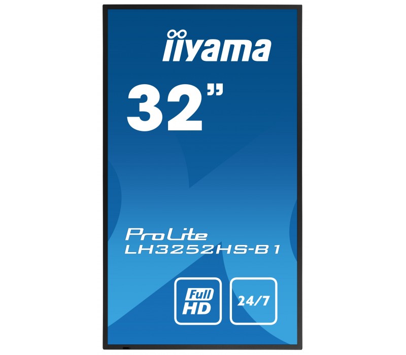 Monitor iiyama ProLite LH3252HS-B1 32" IPS FHD, Digital Signage, 24/7, Android