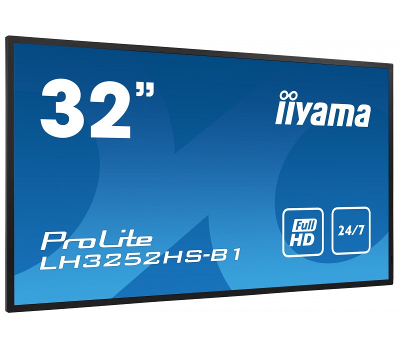 Monitor iiyama ProLite LH3252HS-B1 32" IPS FHD, Digital Signage, 24/7, Android