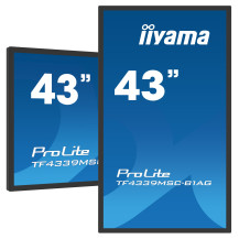 Dotykový monitor zabudovaný iiyama ProLite TF4339MSC-B1AG 43" FullHD AMVA 24/7 OpenFrame