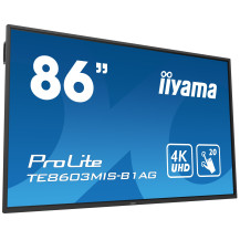 Monitor interaktywny iiyama ProLite TE8603MIS-B1AG 86" 4K, AntiGlare, iiWare(Andorid), 20 punktów dotyku , SlotPC, WiFi
