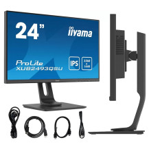 Monitor iiyama ProLite XUB2493QSU-B1 24" IPS, WQHD, VGA, HDMI, DisplayPort