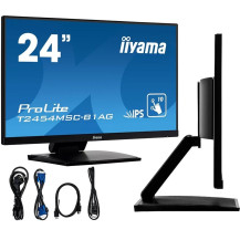 iiyama ProLite T2454MSC-B1AG 24" dotykový monitor IPS LED /VGA, HDMI, reproduktory/ s antireflexní vrstvou