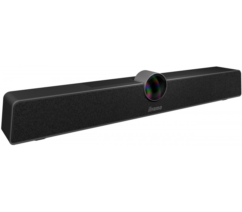 Konferenční panel iiyama UC CAM120ULB-1 (kamera 4K 12M/120į, 6 směrových mikrofonů, 8W reproduktor)