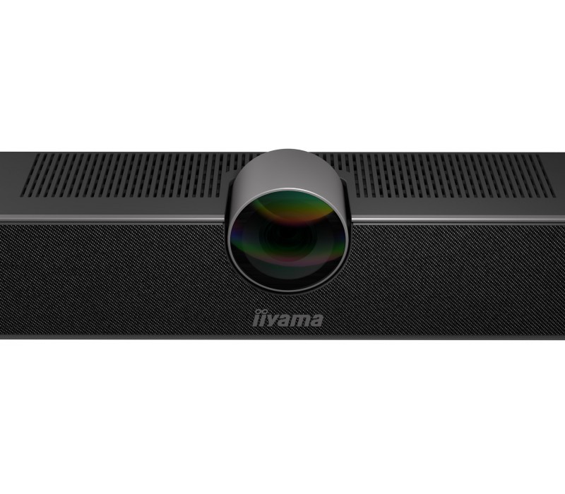 Konferenční panel iiyama UC CAM120ULB-1 (kamera 4K 12M/120į, 6 směrových mikrofonů, 8W reproduktor)