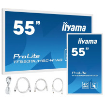 Dotykový monitor iiyama ProLite TF5539UHSC-W1AG 55" 4K Open Frame PCAP, IPS, 24/7, Bílý