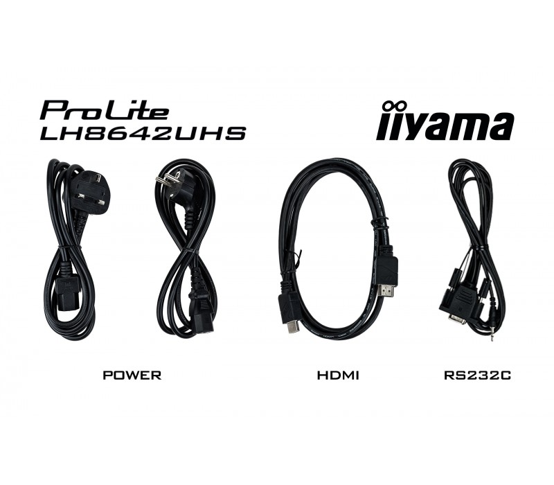 Monitor wielkoformatowy iiyama Prolite LH8642UHS-B3 86" IPS 4K UHD ze slotem Intel® SDM 18/7