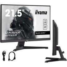 Monitor iiyama G-Master G2250HS-B1 BlackHawk  22" VA LED 1ms 75Hz /HDMI, DP/ FreeSync FlickerFree BlackTuner