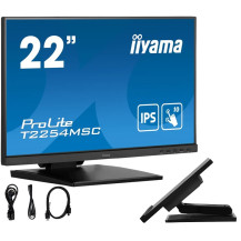 Dotykový monitor 22" POS iiyama ProLite T2254MSC-B1AG FHD 4ms IPS /HDMI DP/ G≥oúniki, PalmRejection, AntiGlare