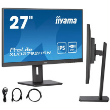 Monitor iiyama ProLite XUB2792HSN-B5 IPS LED 4ms 75Hz /USB-C HDMI DP/ Vestavěná dokovací stanice USB-C PD/LAN