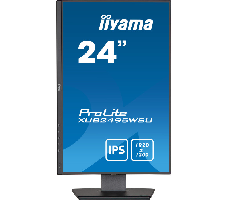 Monitor iiyama ProLite XUB2495WSU-B5 24" IPS 16:10, VGA, HDMI, DisplayPort, FlickerFree