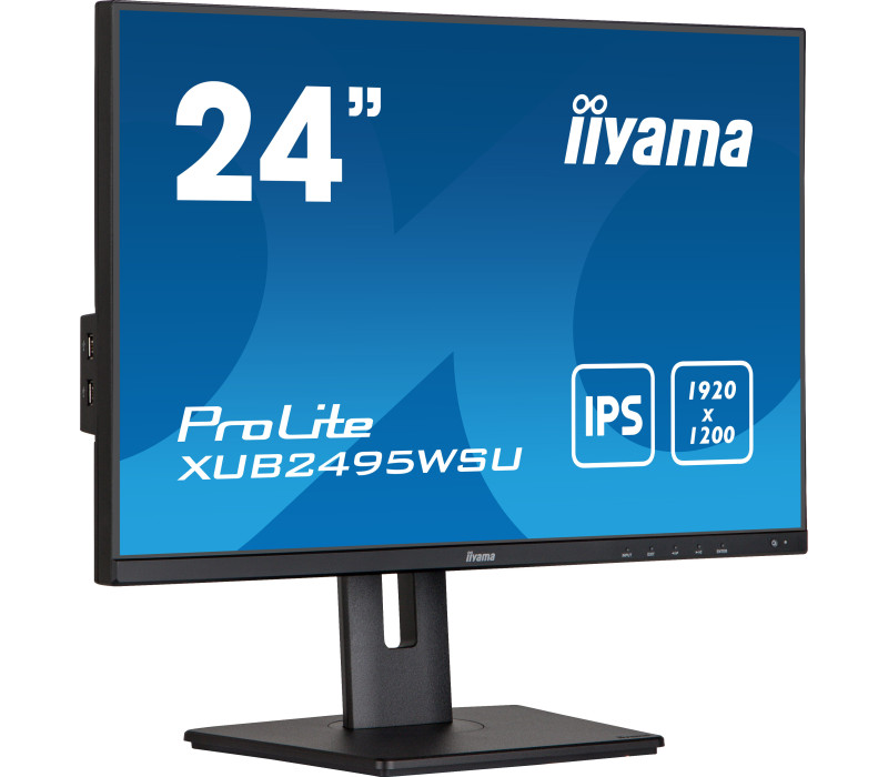 Monitor iiyama ProLite XUB2495WSU-B5 24" IPS 16:10, VGA, HDMI, DisplayPort, FlickerFree