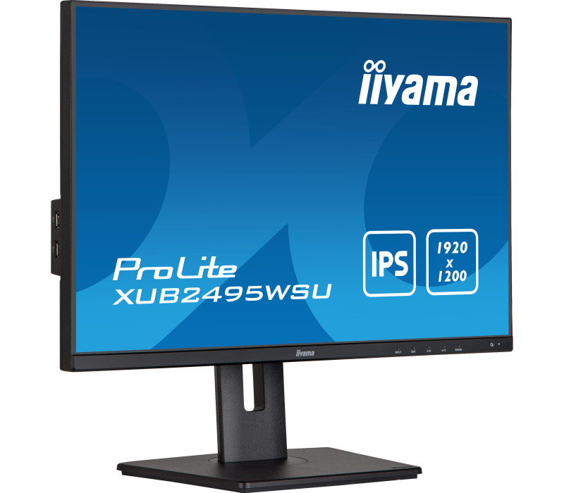 Monitor iiyama ProLite XUB2495WSU-B5 24" IPS 16:10, VGA, HDMI, DisplayPort, FlickerFree
