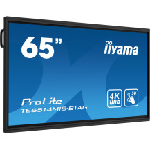 interaktivní dotykový monitor iiyama ProLite TE6514MIS-B1AG 65" 4K, VA LED, Android13, iiWare11, ScreenShare, 24/7