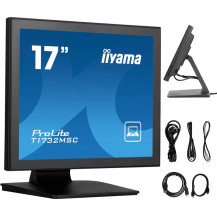 iiyama ProLite T1732MSC-B1S 17" TN LED 5:4 /VGA, HDMI, DisplayPort/ reproduktory