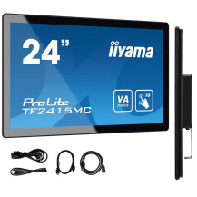 Dotykový monitor zabudovaný iiyama ProLite TF2415MC-B2 24" VA LED, IP65, openframe