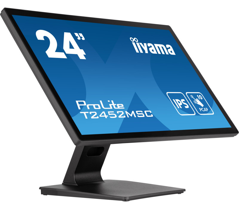 iiyama ProLite T2452MSC-B1 24" dotykový monitor IPS LED s 10 dotykovými body /HDMI, DisplayPort/ Reproduktory