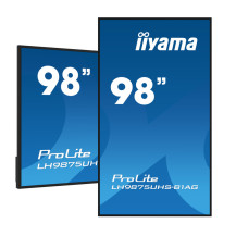 Profesionální monitor digitální reklamy iiyama ProLite LH9875UHS-B1AG 98" 4K UHD IPS LED, 24/7, Android, iiSignage²