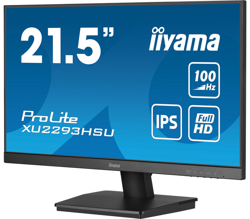 Monitor iiyama ProLite XU2293HSU-B6 22" IPS LED 1ms /HDMI DisplayPort/ hub USB FlickerFree
