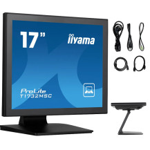 iiyama ProLite T1732MSC-B1SAG 17" dotykový monitor TN LED /VGA, HDMI, DP/ Reproduktory