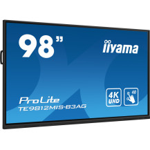 Interaktivní obrazovka iiyama TE9812MIS-B3AG 98" IPS LED 4K /VGA, 3xHDMI, USB-C/ iiware10, Android11, WiFi6, Lan, DMS, 24/7, 7h