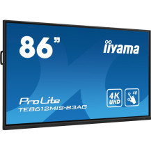 Interaktivní obrazovka iiyama TE8612MIS-B3AG 86" VA LED 4K /VGA, 3xHDMI, USB-C/ iiware10, Android11, WiFi6, Lan, DMS, 24/7, 7h