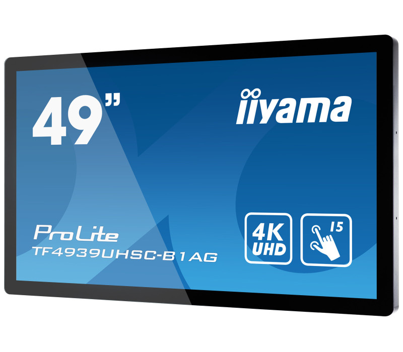 Dotykový monitor iiyama ProLite TF4939UHSC-B1AG 49" 4K Open Frame PCAP, IPS, 24/7