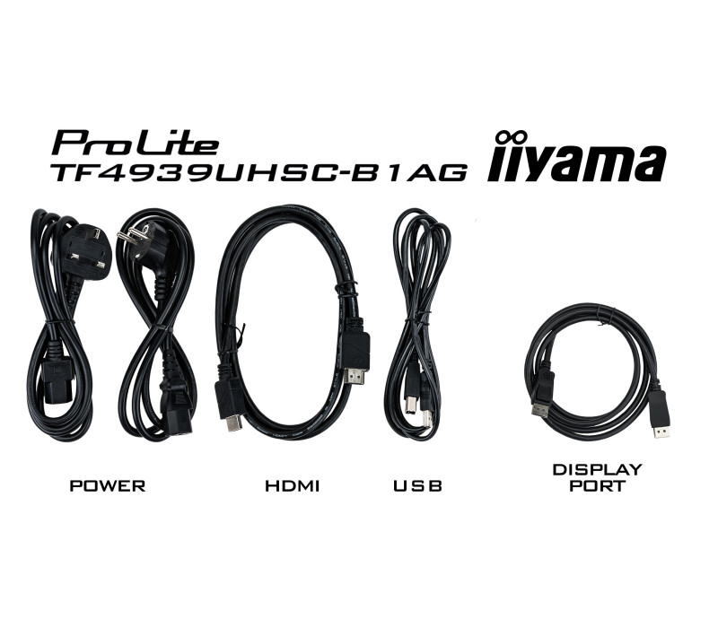 Dotykový monitor iiyama ProLite TF4939UHSC-B1AG 49" 4K Open Frame PCAP, IPS, 24/7