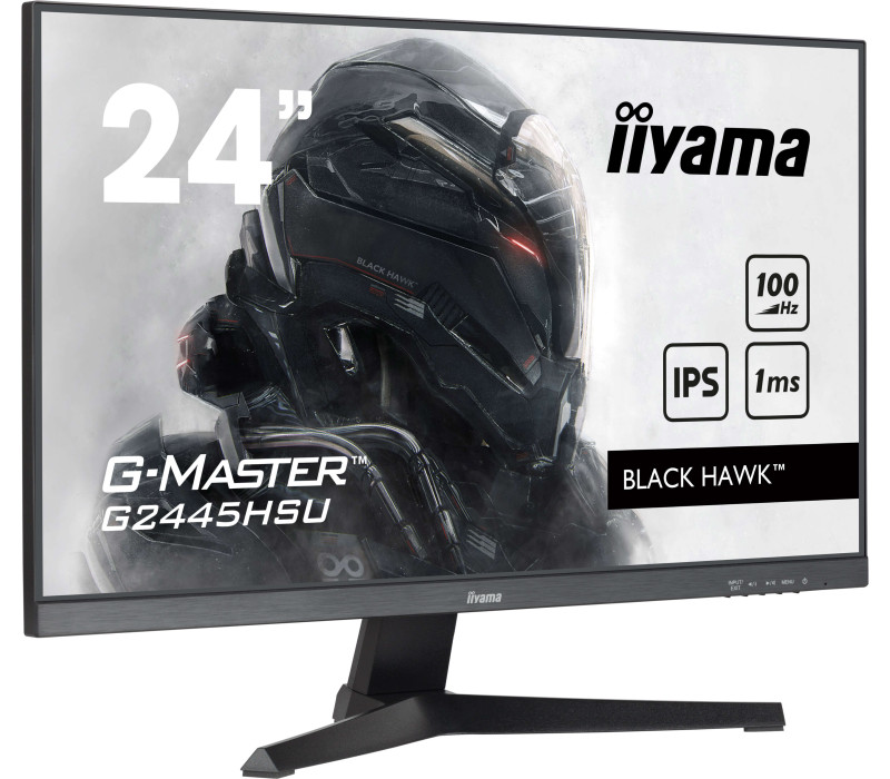 Monitor iiyama G-Master Black Hawk G2445HSU-B2 24" IPS LED 100Hz 1ms /HDMI DisplayPort/ FreeSync FlicerFree