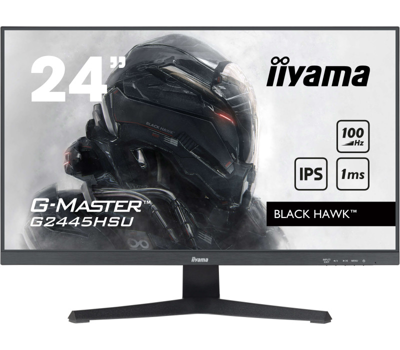 Monitor iiyama G-Master Black Hawk G2445HSU-B2 24" IPS LED 100Hz 1ms /HDMI DisplayPort/ FreeSync FlicerFree