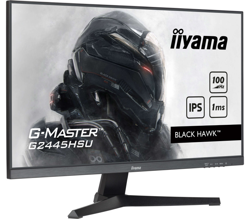 Monitor iiyama G-Master Black Hawk G2445HSU-B2 24" IPS LED 100Hz 1ms /HDMI DisplayPort/ FreeSync FlicerFree