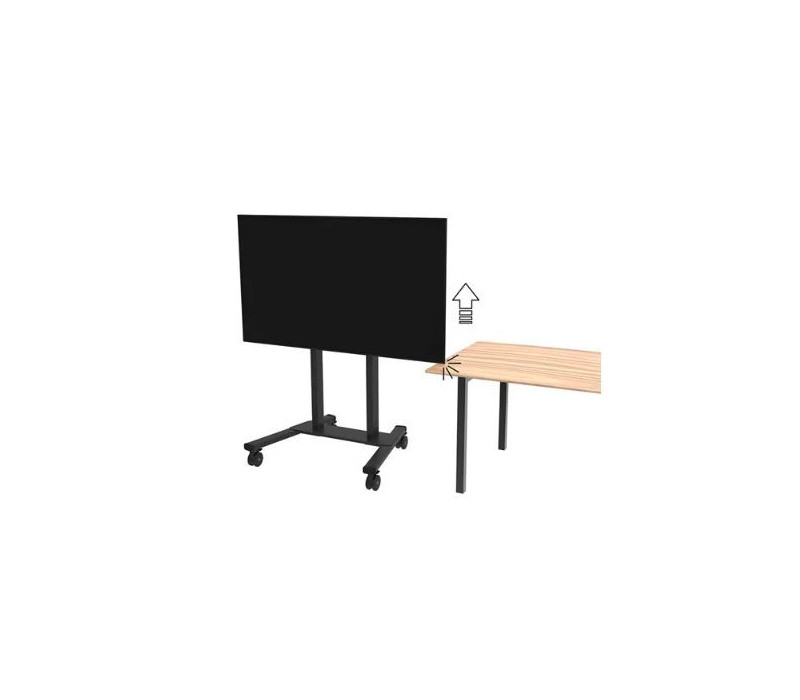 Elektrický pojízdný vozík Neomounts FL55-875BL1 37-100'' max 110KG, vesa 100x100-800x600 115.2cm-180.2cm