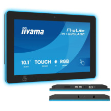 Dotykový monitor iiyama TW1025LASC-B3PNR 10" Android 16, POE, NFC/RFID, LED RGB, iiSignage², kamera, mikrofon, reproduktory
