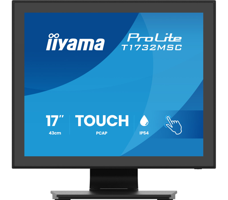 17" monitor z 10 punktami dotykowymi