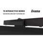 Interaktivní monitor iiyama 75" TE7513A-B3AG 4K IPS LED, Android 14+EDLA, iiShare, DMS, WiFi 6E, USB-C, NFC, PureTouch-IR+