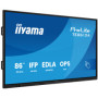 Interaktivní monitor iiyama 86" TE8613A-B3AG 4K IPS LED, Android 14+EDLA, iiShare, DMS, WiFi 6E, USB-C, NFC, PureTouch-IR+
