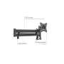 Edbak GD18c-B Otočné nástěnné rameno pro obrazovku 10-29".