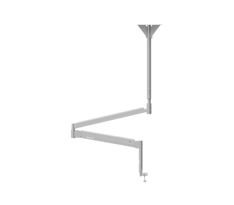 Edbak MSA01w-B Stropní držák s nastavitelnými rameny pro 10-29" obrazovky, bílá
