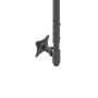 Edbak SV34c-B Výškově nastavitelný stropní držák pro 10-29" obrazovku, černý