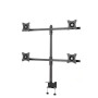 Edbak SV07c-B Stolní držák pro čtyři 19-27" monitory