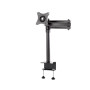 Edbak SV04c-B Stolní držák s dvojitým ramenem pro 10-29" monitor, černý