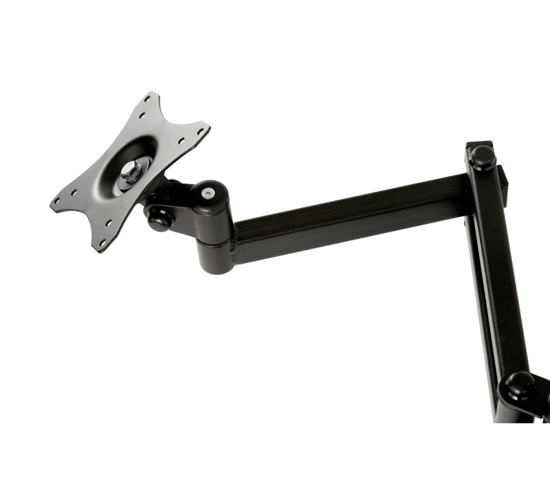 Edbak SV04c-B Stolní držák s dvojitým ramenem pro 10-29" monitor, černý