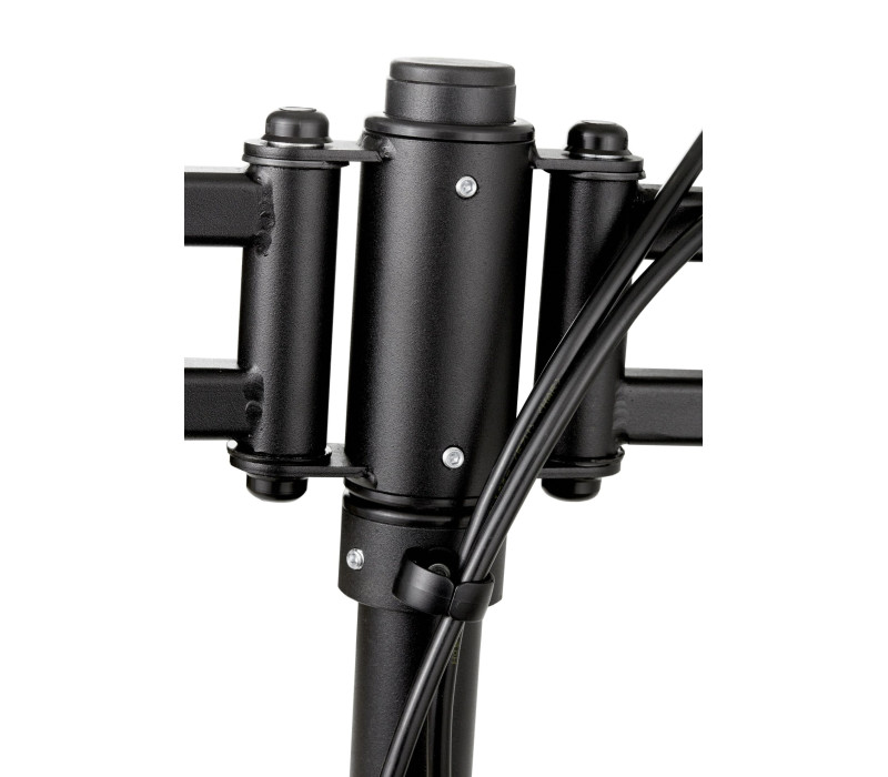Edbak SV11c-B Stolní držák pro tři 19-27" monitory, zakřivený