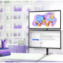 Edbak SV08c-B Stolní držák pro dva 19"-27" monitory, montáž monitorů nad sebou