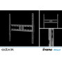 Edbak FSM4040-F Pevný nástěnný držák 32"-75" VESA 400x400, max. nosnost 30kg